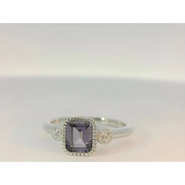 Silver Gemstone Ring Sather Jewelry Spooner, WI