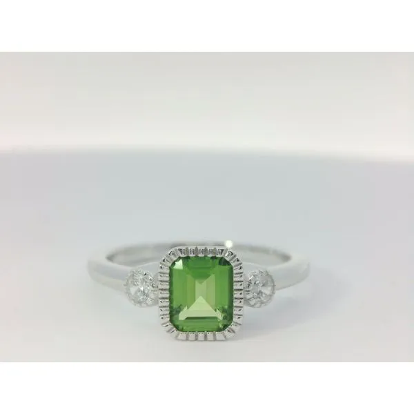 Silver Gemstone Ring Sather Jewelry Spooner, WI