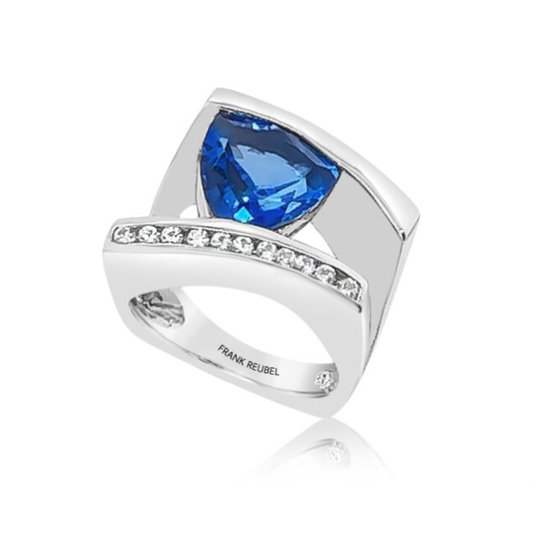 Silver Gemstone Ring Sather Jewelry Spooner, WI