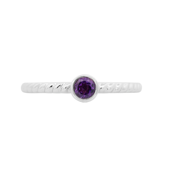 Silver Gemstone Ring Sather Jewelry Spooner, WI