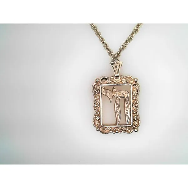 14kt "Chai" Symbol Pendant Sather's Leading Jewelers Fort Collins, CO