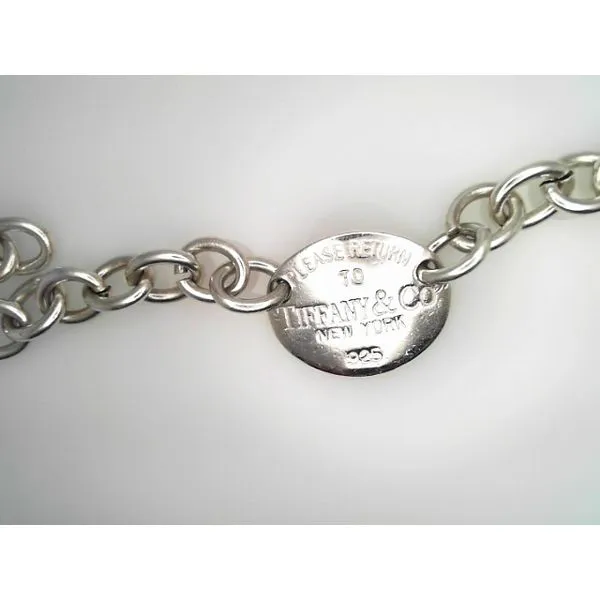 Sterling Silver Tiffany & Co Tag Bracelet Sather's Leading Jewelers Fort Collins, CO