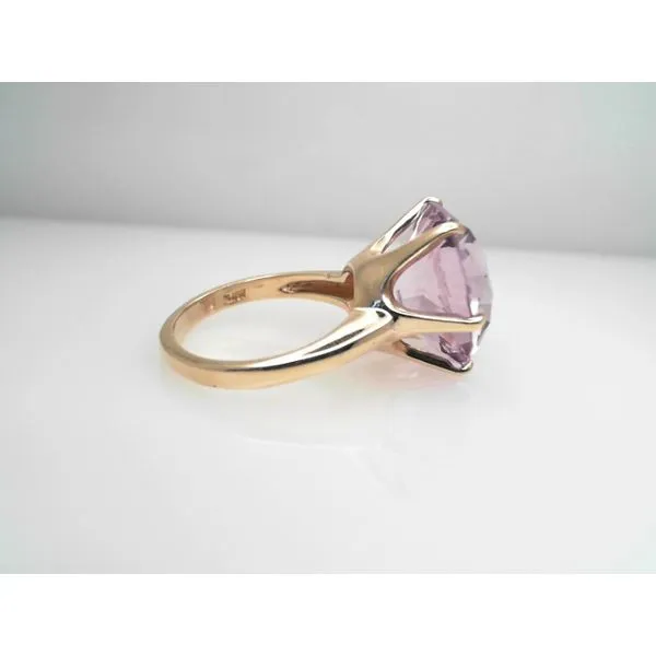 14Kt Yellow Gold Amethyst Ring Image 2 Sather's Leading Jewelers Fort Collins, CO
