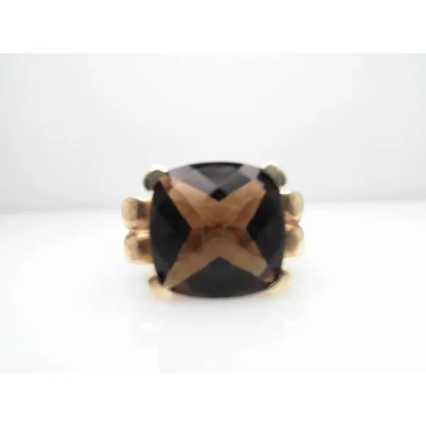 14Kt Yellow Smokey Quartz Ring Sather's Leading Jewelers Fort Collins, CO