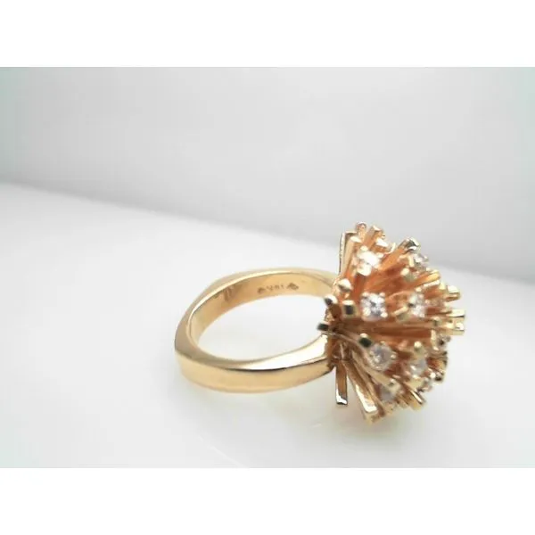 18Kt Yellow Gold Spray Ring Image 2 Sather's Leading Jewelers Fort Collins, CO