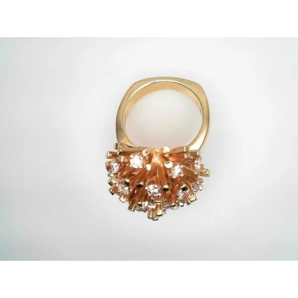 18Kt Yellow Gold Spray Ring Image 3 Sather's Leading Jewelers Fort Collins, CO