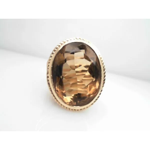 Smokey Quartz 14Kt Gold Ring Sather's Leading Jewelers Fort Collins, CO