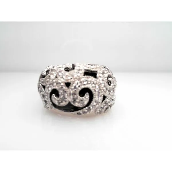 Crystal and Sterling Silver Ring Sather's Leading Jewelers Fort Collins, CO
