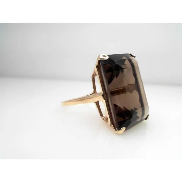 Smokey Quartz Ring in 14K Gold Sather's Leading Jewelers Fort Collins, CO