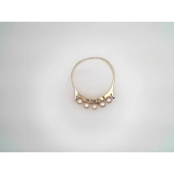 Cultured Pearl Ring in 14K Yellow Gold Sather's Leading Jewelers Fort Collins, CO