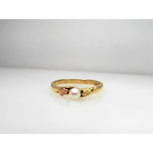 Cultured Pearl Ring in 10Kt Yellow Gold Sather's Leading Jewelers Fort Collins, CO