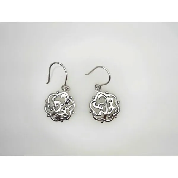 Platinum Filigree Earrings Sather's Leading Jewelers Fort Collins, CO