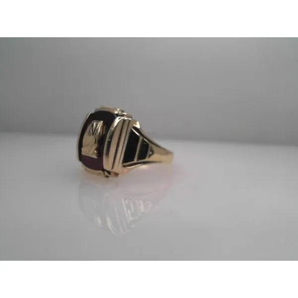 10Kt Yellow Gold Synthetic Gem Ring Image 2 Sather's Leading Jewelers Fort Collins, CO