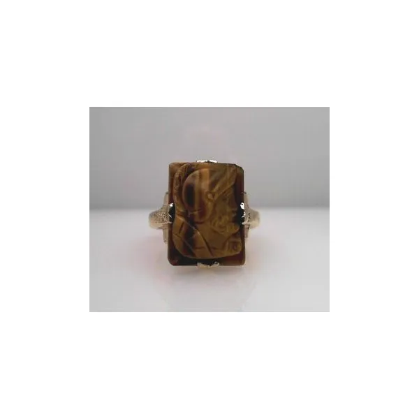 10Kt Yellow Gold Cameo Ring Sather's Leading Jewelers Fort Collins, CO
