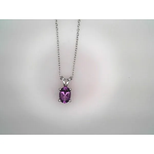 Sterling Silver Amethyst Pendant Sather's Leading Jewelers Fort Collins, CO