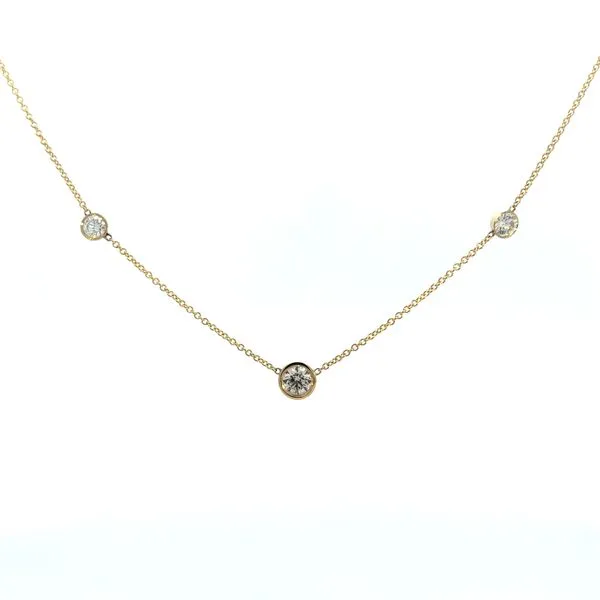 14K Yellow Gold Diamond Necklace Sausalito Jewelers, Inc Sausalito, CA