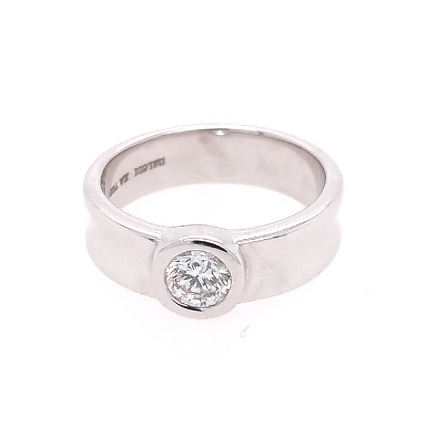 14 Karat White Gold Diamond Engagement Ring (0.51ctw) Saxons Fine Jewelers Bend, OR