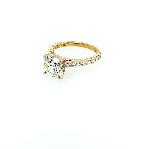 Saxons Timeless Solitaire Diamond Ring Image 2 Saxons Fine Jewelers Bend, OR