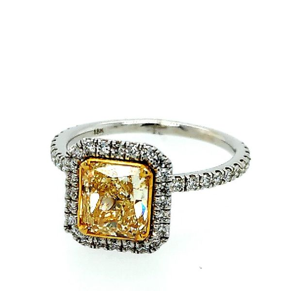 Fancy Yellow Diamond Ring Saxons Fine Jewelers Bend, OR