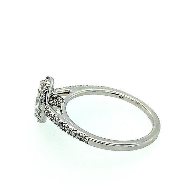 Dazzling Marquise Diamond and Halo Engagement Ring Image 2 Saxons Fine Jewelers Bend, OR