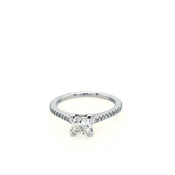 Princess Cut Delicate Diamond Shank Saxons Fine Jewelers Bend, OR