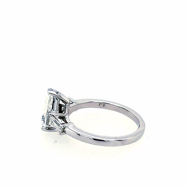Three Stone Pear Diamond Engagement Ring Image 2 Saxons Fine Jewelers Bend, OR