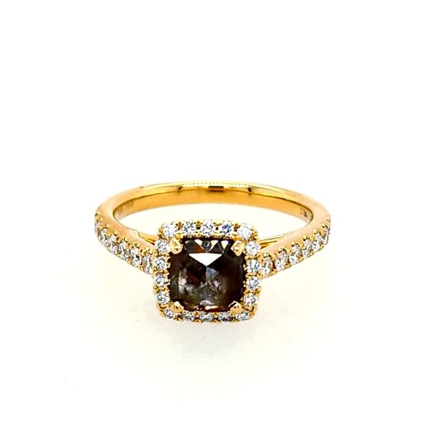 Mogul Cut Brown Diamond engagement Ring Saxons Fine Jewelers Bend, OR