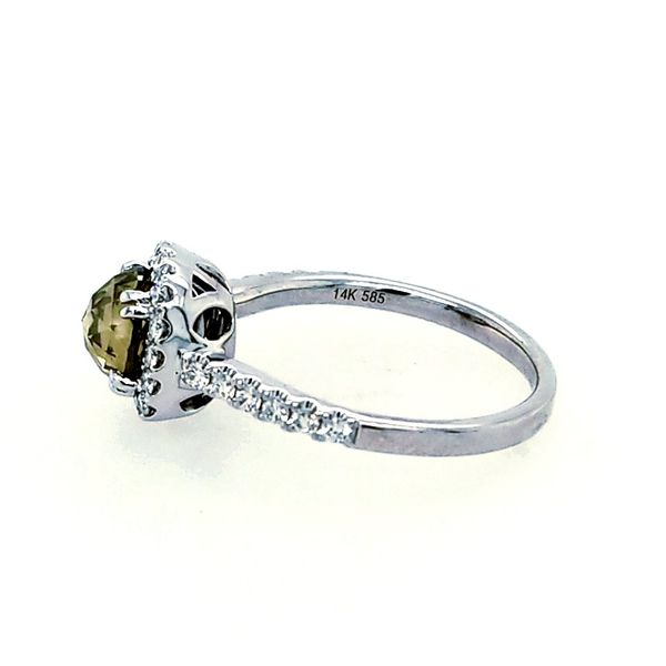 Champange Diamond Engagement Ring Image 2 Saxons Fine Jewelers Bend, OR