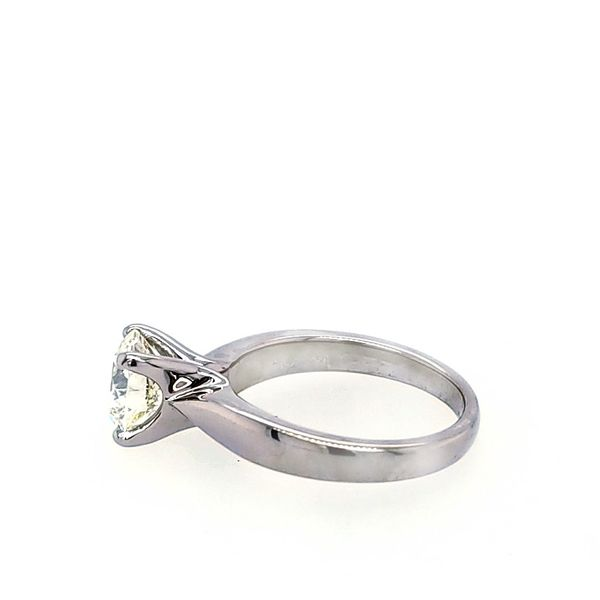 Hearts on Fire. Diamond Serenity Solitare Ring Image 2 Saxons Fine Jewelers Bend, OR
