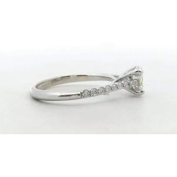 Diamond Solitaire with Diamond Undergallery .997c Image 2 Saxons Fine Jewelers Bend, OR