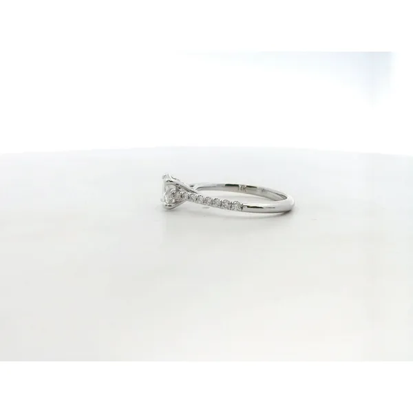 Diamond Solitaire with Diamond Undergallery .997c Image 3 Saxons Fine Jewelers Bend, OR