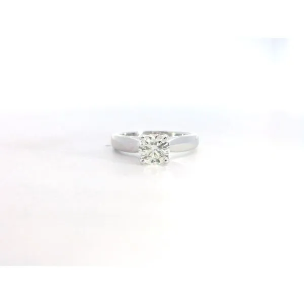 18K WG Diamond Hearts on Fire Serenity Solitaire Ring 1.04ctw Image 2 Saxons Fine Jewelers Bend, OR