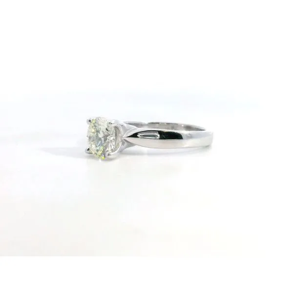 Hearts on Fire Serenity Solitare Diamond Ring 1.531 ctw Image 4 Saxons Fine Jewelers Bend, OR