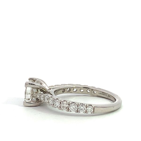 Gabriel & Co. Princess Cut Graduated Diamond Ring Image 2 Saxons Fine Jewelers Bend, OR