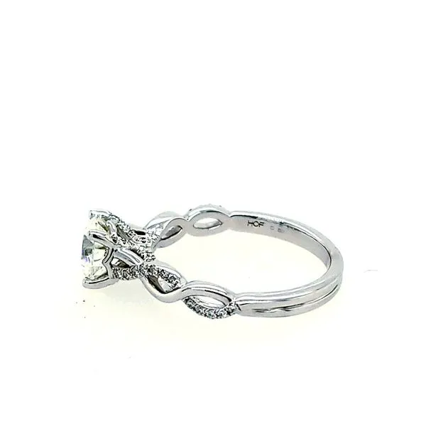 Hearts on Fire Destiny Diamond Lace Engagment Ring Image 2 Saxons Fine Jewelers Bend, OR