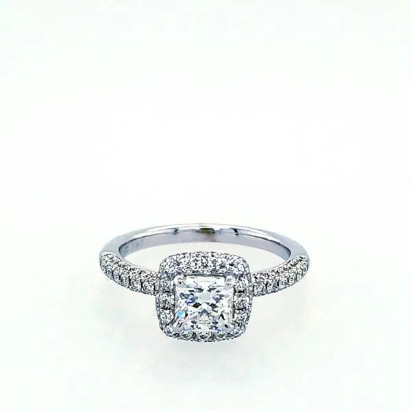 Hearts on Fire. 18 Karat White Gold Diamond Ring 'Euphoria Sweet Dream Pave' Ring Saxons Fine Jewelers Bend, OR