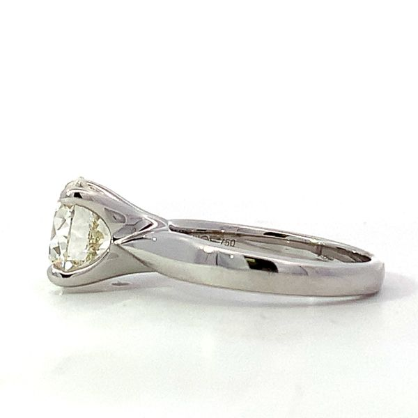 Diamond Serenity Solitare Ring Image 2 Saxons Fine Jewelers Bend, OR