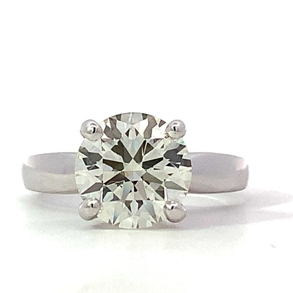 Diamond Serenity Solitare Ring Saxons Fine Jewelers Bend, OR