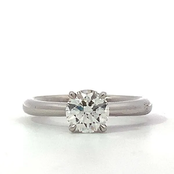 Hearts on Fire. Platinum Illustrious Hidden Diamond Halo Ring Saxons Fine Jewelers Bend, OR
