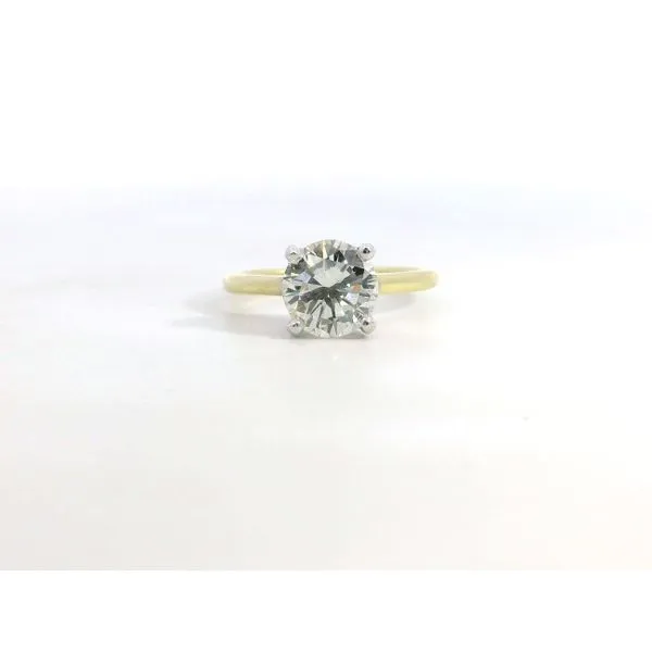 14 Karat White Gold Diamond Cathedral Hidden Halo Ring Image 2 Saxons Fine Jewelers Bend, OR