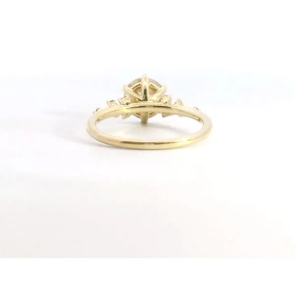 14K YG Round Diamond Scattered 6 Prong Ring 1.41ct Image 3 Saxons Fine Jewelers Bend, OR