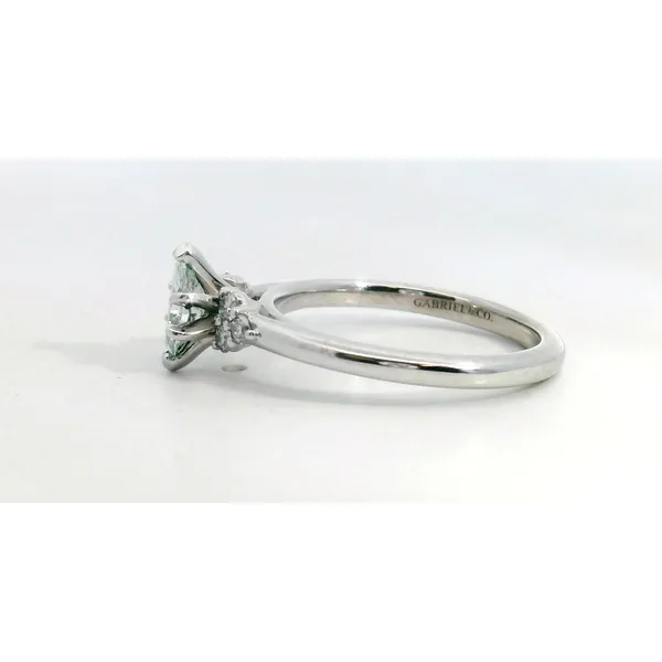 14K Yellow Gold/White Gold Diamond Marquise Cut Ring Image 2 Saxons Fine Jewelers Bend, OR
