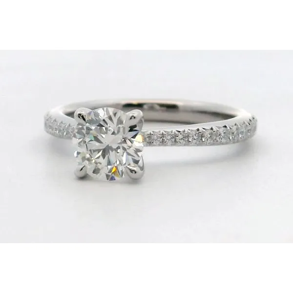Platinum Vela Diamond Ring Image 2 Saxons Fine Jewelers Bend, OR