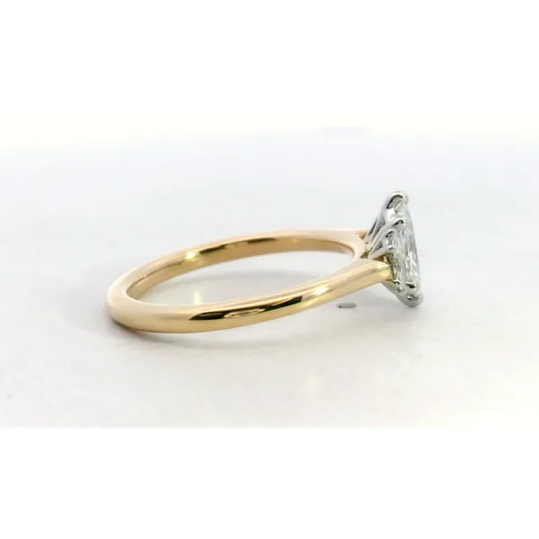 14K WG/YG Marquise Dia Three Stone Ring Image 2 Saxons Fine Jewelers Bend, OR
