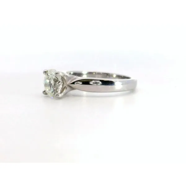 Hearts On Fire18 Karat White Gold Serenity Solitaire Ring Image 3 Saxons Fine Jewelers Bend, OR