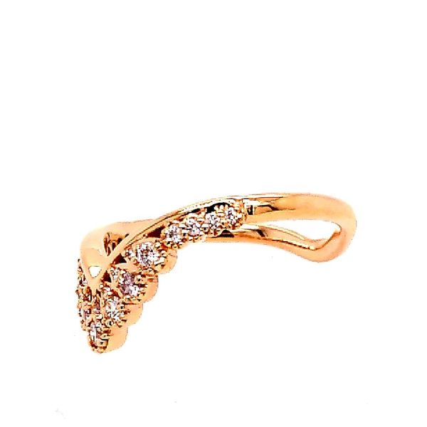 Rose Gold Diamond with 'Behati Silhouette Power Band Image 2 Saxons Fine Jewelers Bend, OR