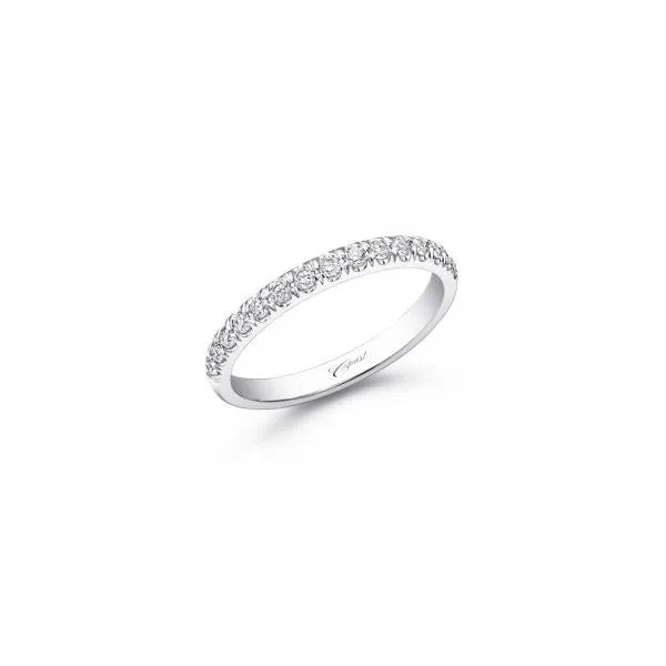 14 Karat White Gold Fishtail Diamond Band similar item image
