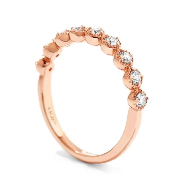 Hearts on Fire 18 Karat Rose Gold Diamond Band Saxons Fine Jewelers Bend, OR