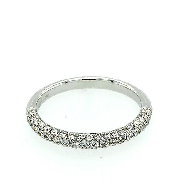 Hearts on Fire 18 Karat White Gold Euphoria Pave Diamond Band 0.47ctw Saxons Fine Jewelers Bend, OR