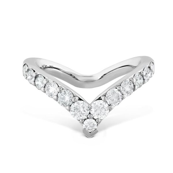 White Gold and Triplicity Single Pointed Ring Saxons Fine Jewelers Bend, OR